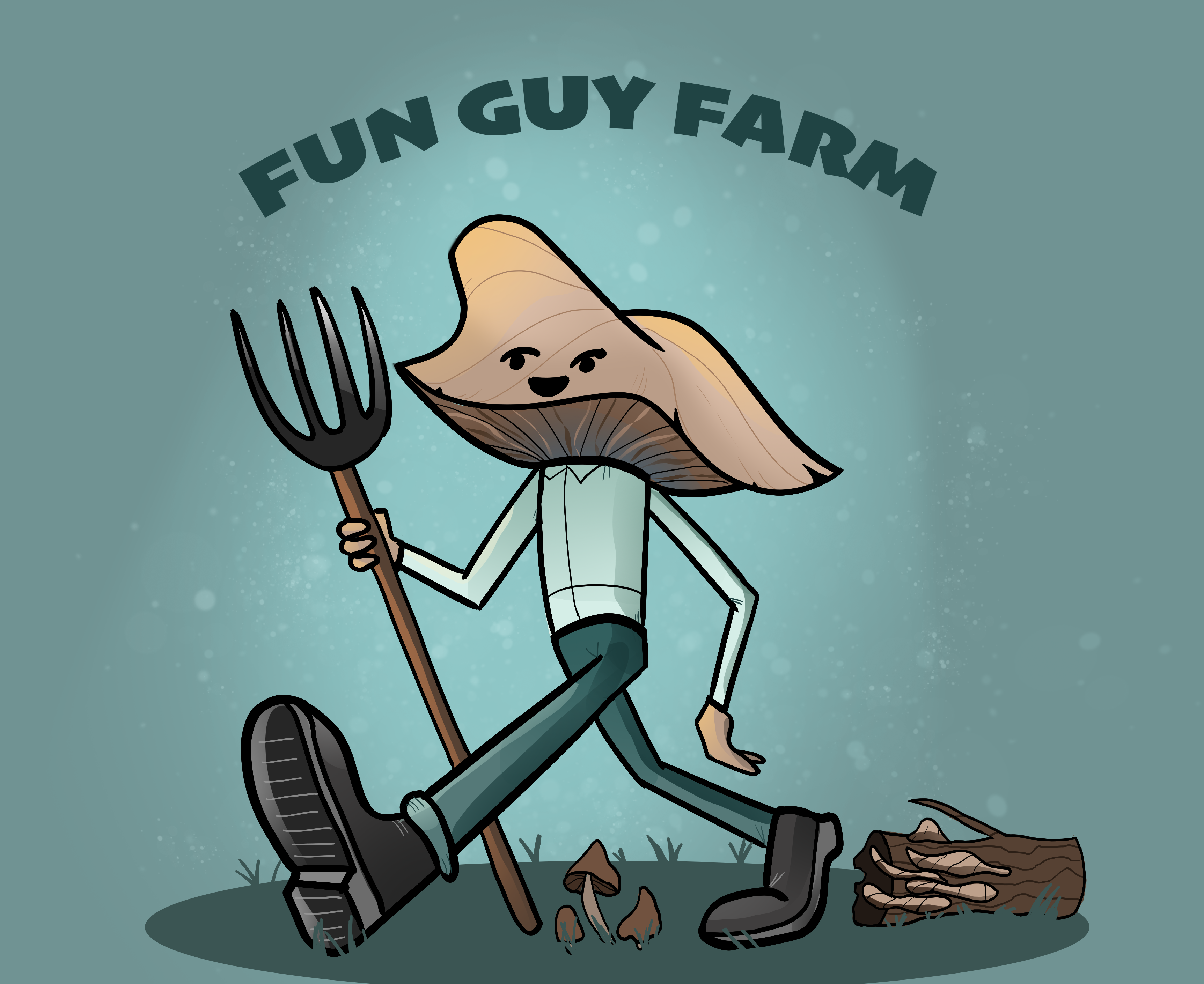 Fungi Farm Character Design 1